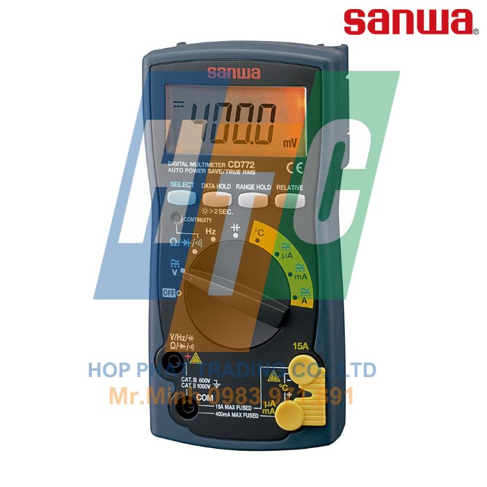 ĐỒNG HỒ ĐO ĐIỆN ĐA NĂNG SỐ CD772