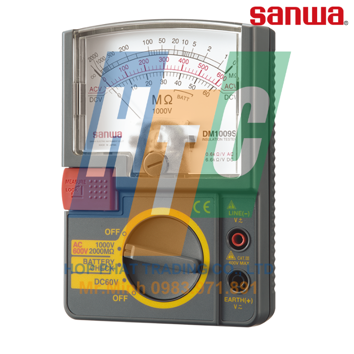 ĐỒNG HỒ ĐO ĐIỆN TRỞ CÁCH ĐIỆN DM1009S(Analog)