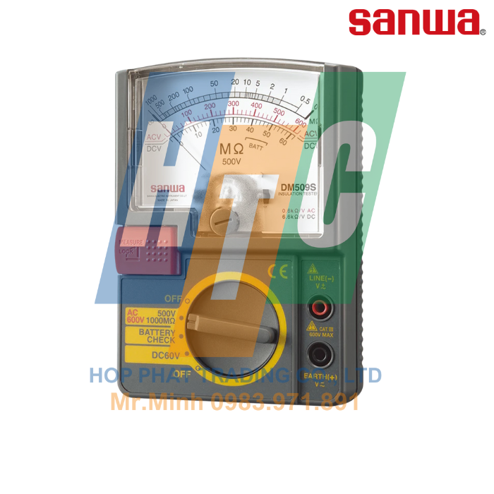 ĐỒNG HỒ ĐO ĐIỆN TRỞ CÁCH ĐIỆN PDM1529S(Analog)