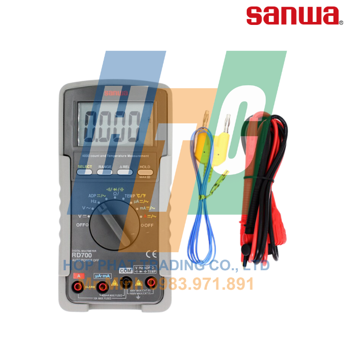 ĐỒNG HỒ ĐO ĐIỆN ĐA NĂNG SỐ RD700