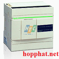 extendable PLC base Twido - 100..240 V AC supply - 14 I 24 V DC - 10 O relay