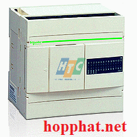 compact PLC base Twido - 24 V DC supply - 14 I 24 V DC - 10 O relay